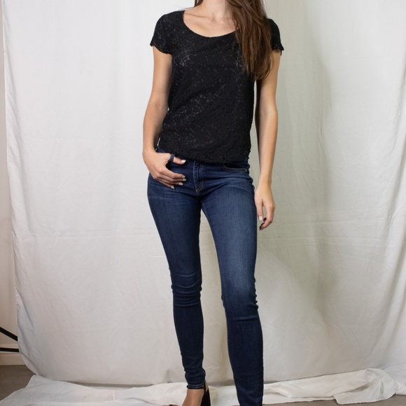 Rag & Bone Jean Blue Dorset Skinny Jeans - Picture 1 of 10